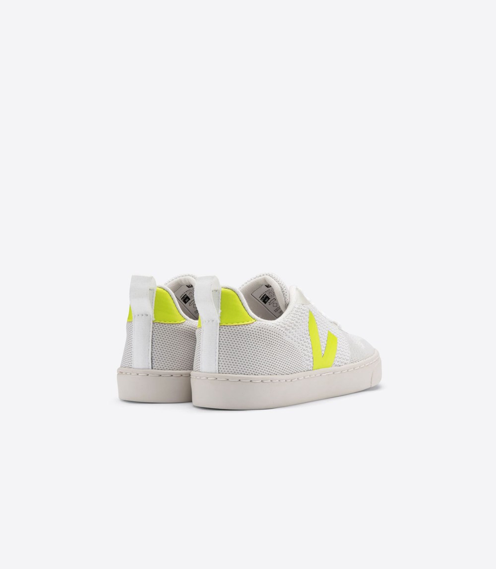 Tenis Veja Niños - V-10 Malha - Blancos - 462AQJXDE